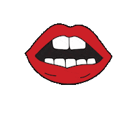 wordofmouthtruck vegan mouth vegan food word of mouth Sticker