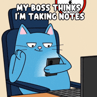 Multitasking Scrolling GIF