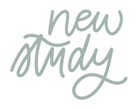 Bible Study Blog Sticker by The Daily Grace Co.