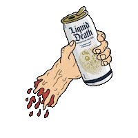 Water Metal Sticker by liquiddeath