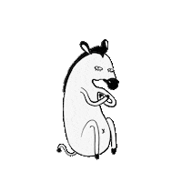 Locupanye yes no bye nope Sticker