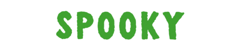 Halloween Text Sticker