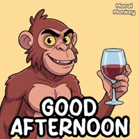 Wine Monkey GIF by VeeFriends