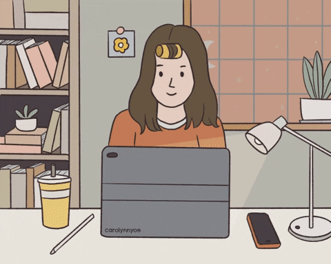 Working Work From Home GIF by Carolynn