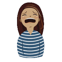 Sad Sorrow Sticker by VIRA BCA