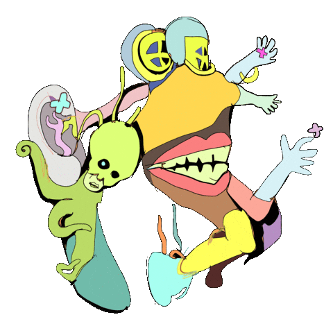 Loop Morph Sticker by Dax Norman