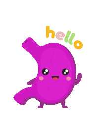 Hungry Food Sticker by nerdbugs