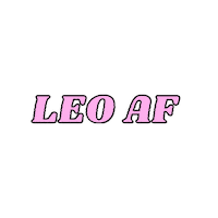Vibes Leo Sticker by Cosmicrx