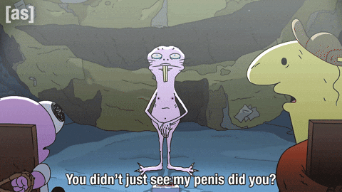 Shocked Naked Mole Rat GIF by Adult Swim