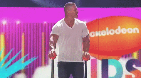 John Cena Slime GIF by Kids' Choice Awards