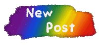 Rainbow Check This Out Sticker
