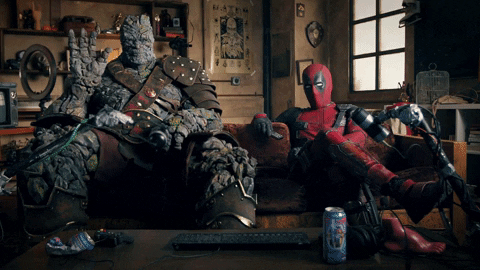 LaComikeria giphygifmaker deadpool ryan reynolds taika waititi GIF