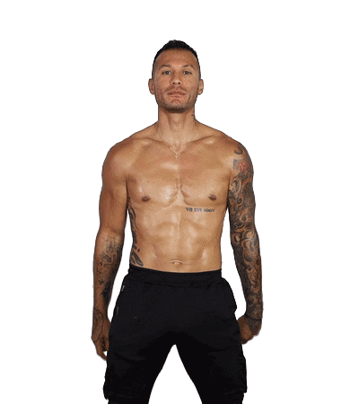 Fitness Swipe Sticker by Michael Vazquez