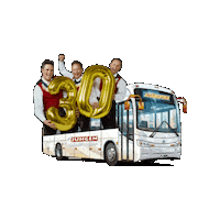 Car Bus Sticker by JUZI - Die jungen Zillertaler
