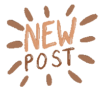 Text New Post Sticker