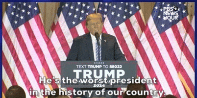 worst president in history of our coutnry - quote