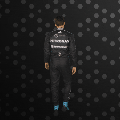 Turning Turn Around GIF by Mercedes-AMG Petronas Formula One Team