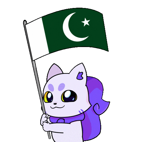 Flag Cricket Sticker by Lucky Kat Studios