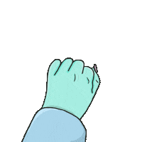 Mad Hand Sticker