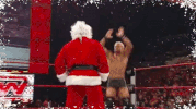 wrestling christmas wwe GIF by WWE