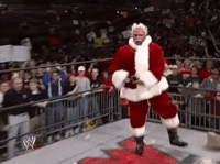 wrestling christmas wwe GIF by WWE