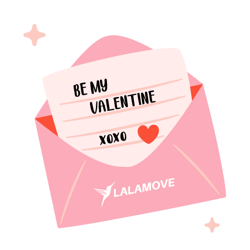 Love Letter Valentine Sticker by Lalamove