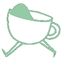 PragueCoffeeFestival coffee morning walk breakfast Sticker