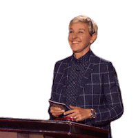 Ellen Degeneres Laugh Sticker by NBC