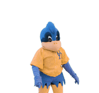 happy the wave Sticker by Delaware Blue Hens