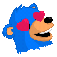 Hearteyes Sticker