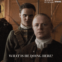 Weirdo Why Is He Here GIF by Outlander