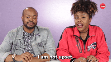 I Am Not Upset 