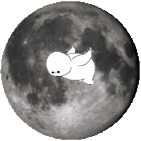 Testmoonrunner Sticker by Arsentii