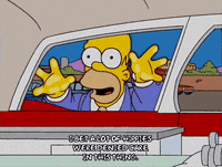 happy homer simpson GIF