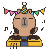 Party Clubbing Sticker