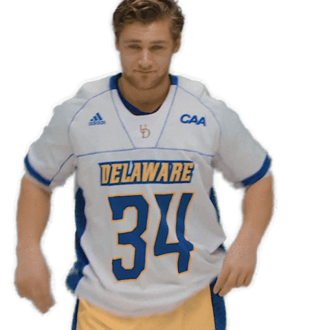 ncaa sports dance Sticker by Delaware Blue Hens