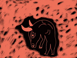 Greek Mythology Bull GIF by Barbara Pozzi