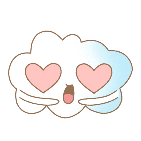 Aww Hearts Sticker