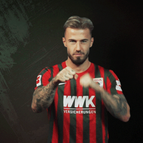 Fight Bundesliga GIF by FC Augsburg 1907