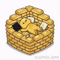 Living The Dream Money GIF by Kanpai Pandas