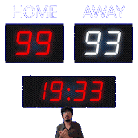 93 Away Sticker