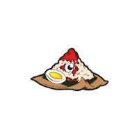 Malaysia Rice Sticker by The Cap City