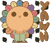 love4darts rainbow flower night sleep Sticker
