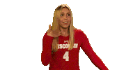 Nervous Wisconsin Volleyball Sticker by Wisconsin Badgers
