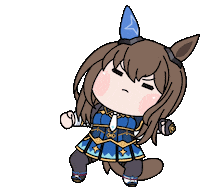 Horse Admire Sticker