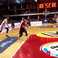 slam dunk celebration GIF by BC Lietuvos Rytas