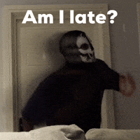 Am I Late GIF
