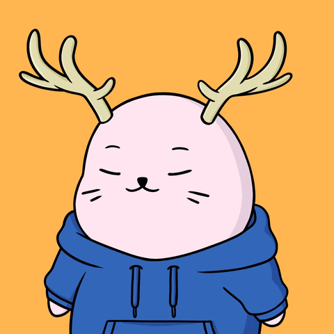 Scared Seal GIF by Sappy Seals