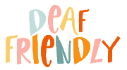 Unity Deaf Friendly Sticker by aidthesilent