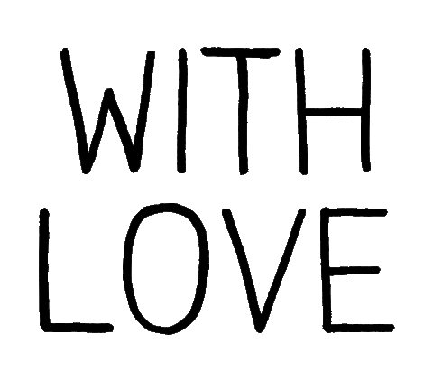 With Love Sticker